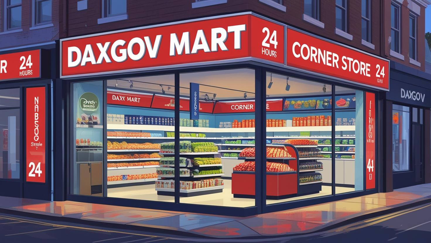 daxgov mart, super market